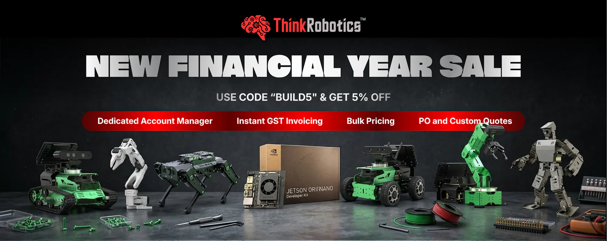 Build the Future with ThinkRobotics